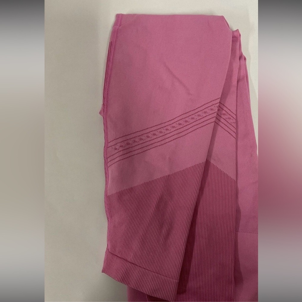 Pink Sculptknit Workout Leggings - Picture 4 of 5